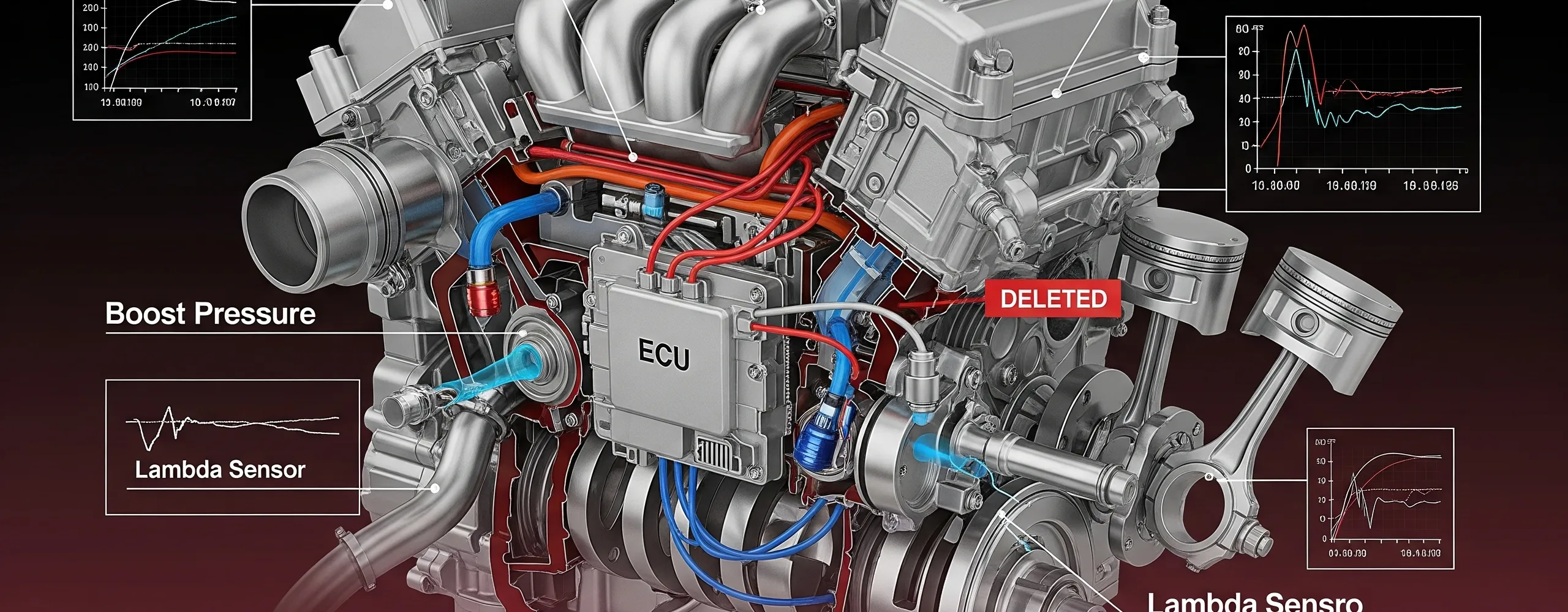 ECU Tuning Techniques: Swirl Flaps, Lambda, and MAF Sensor Deletion