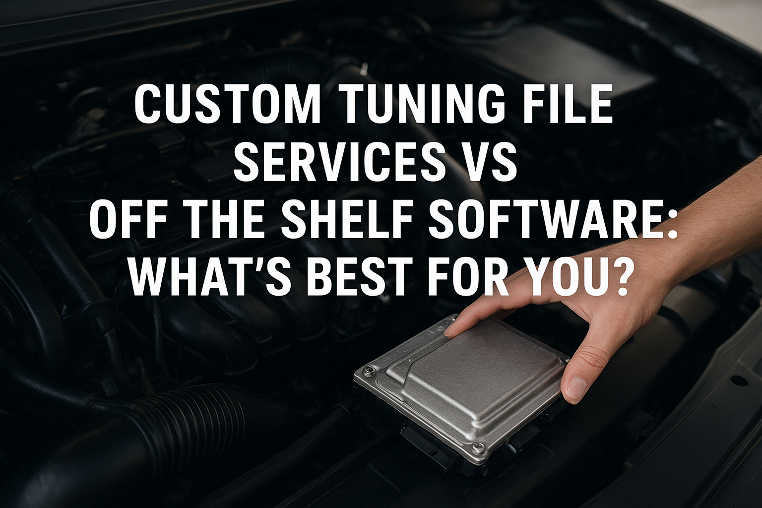 Custom Tuning File Services vs Off the Shelf Software: What’s Best for You?