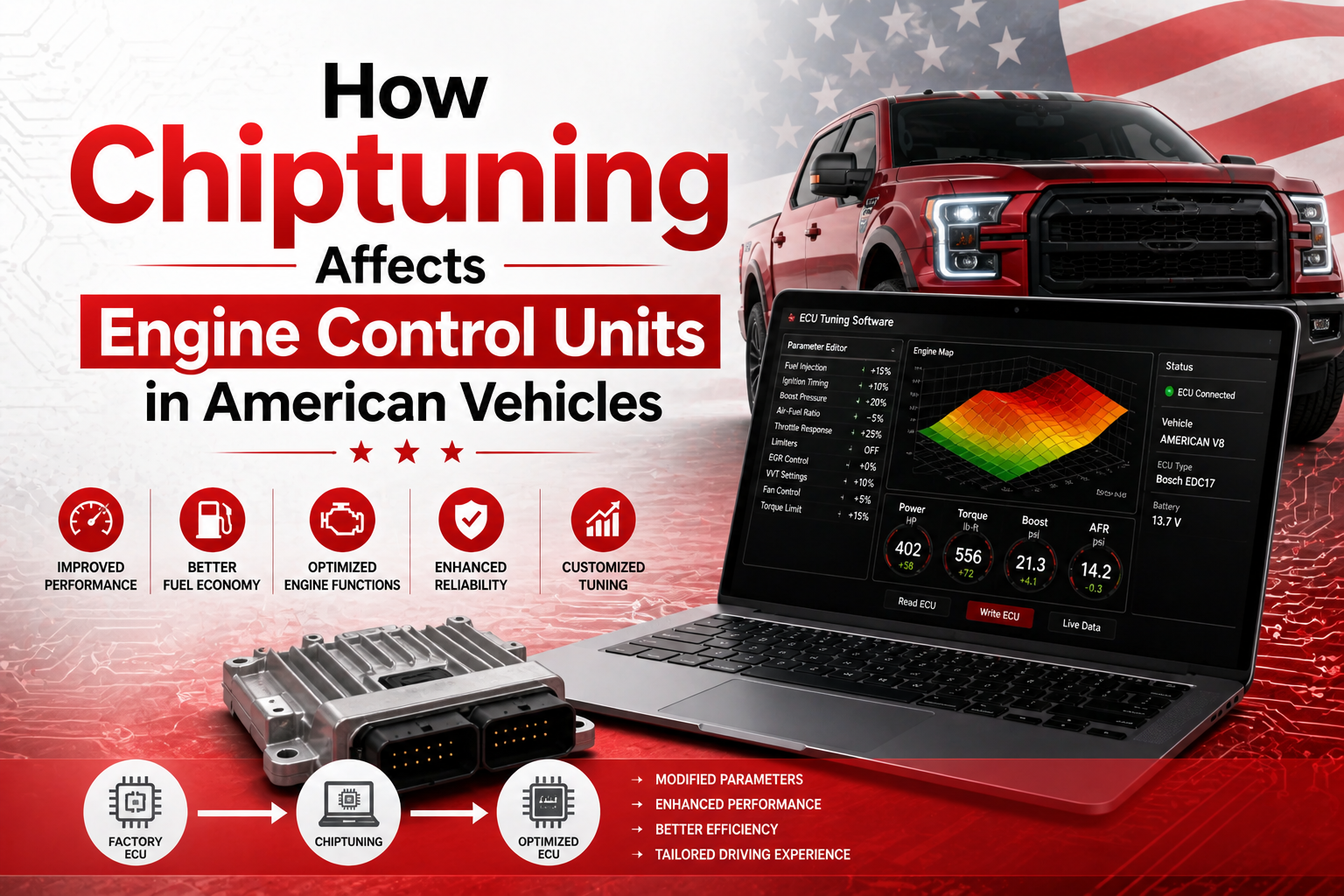 Chiptuning Affects Engine Control Units