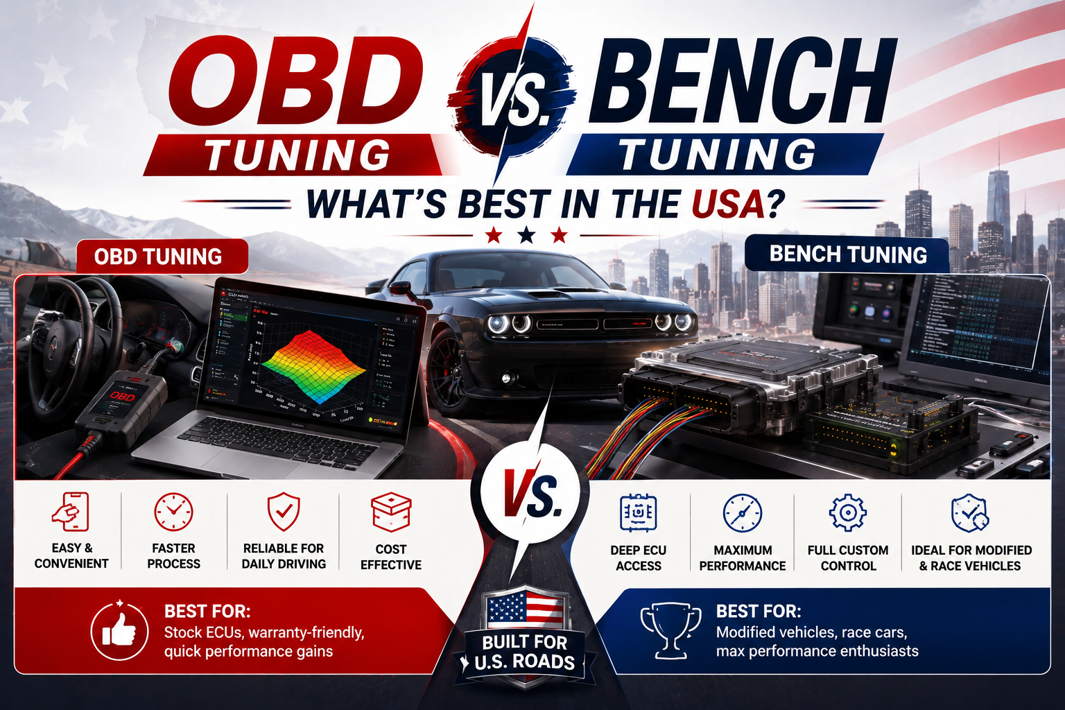 OBD vs. Bench Tuning