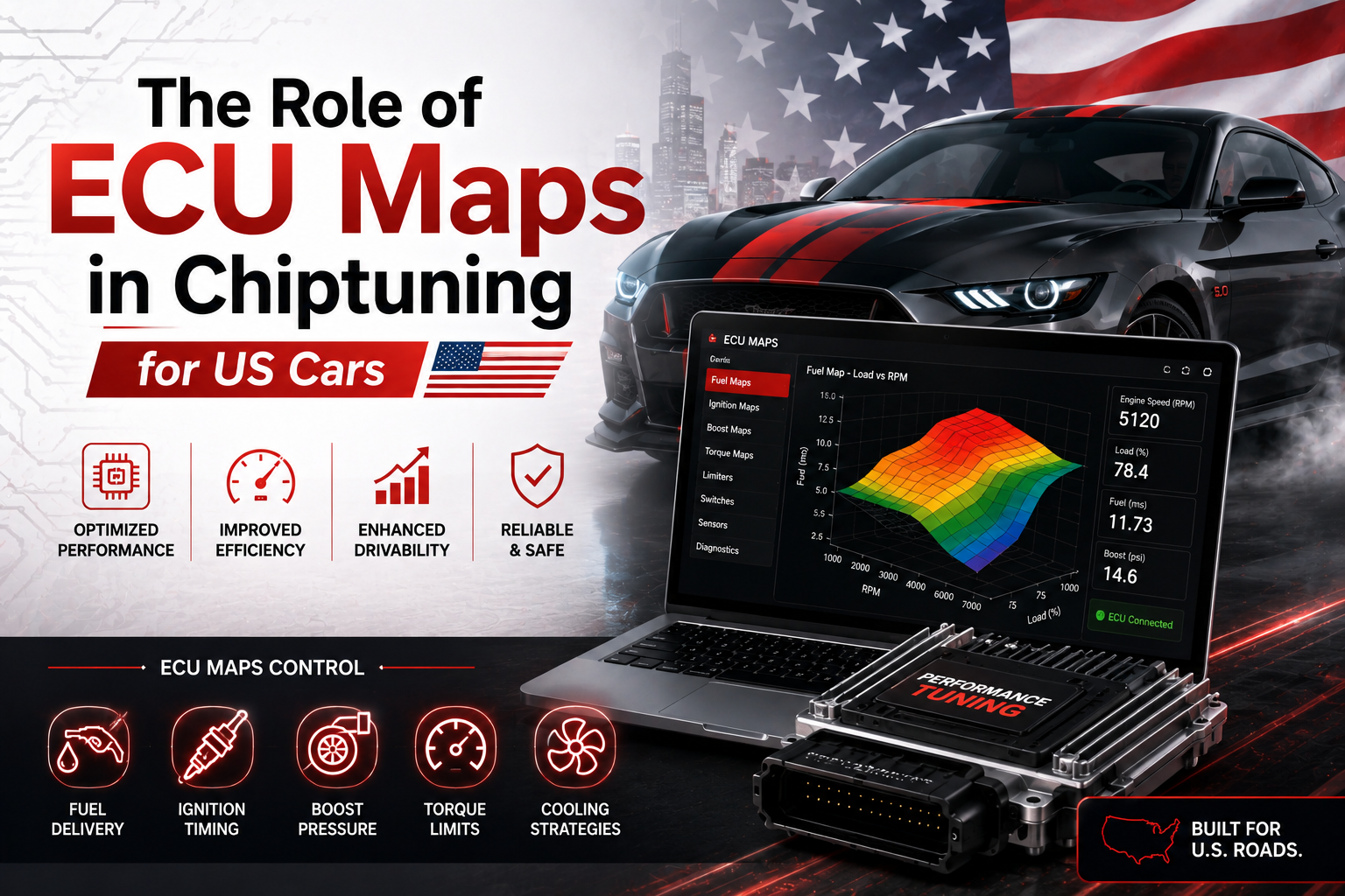 The Role of ECU Maps in Chiptuning for US Cars