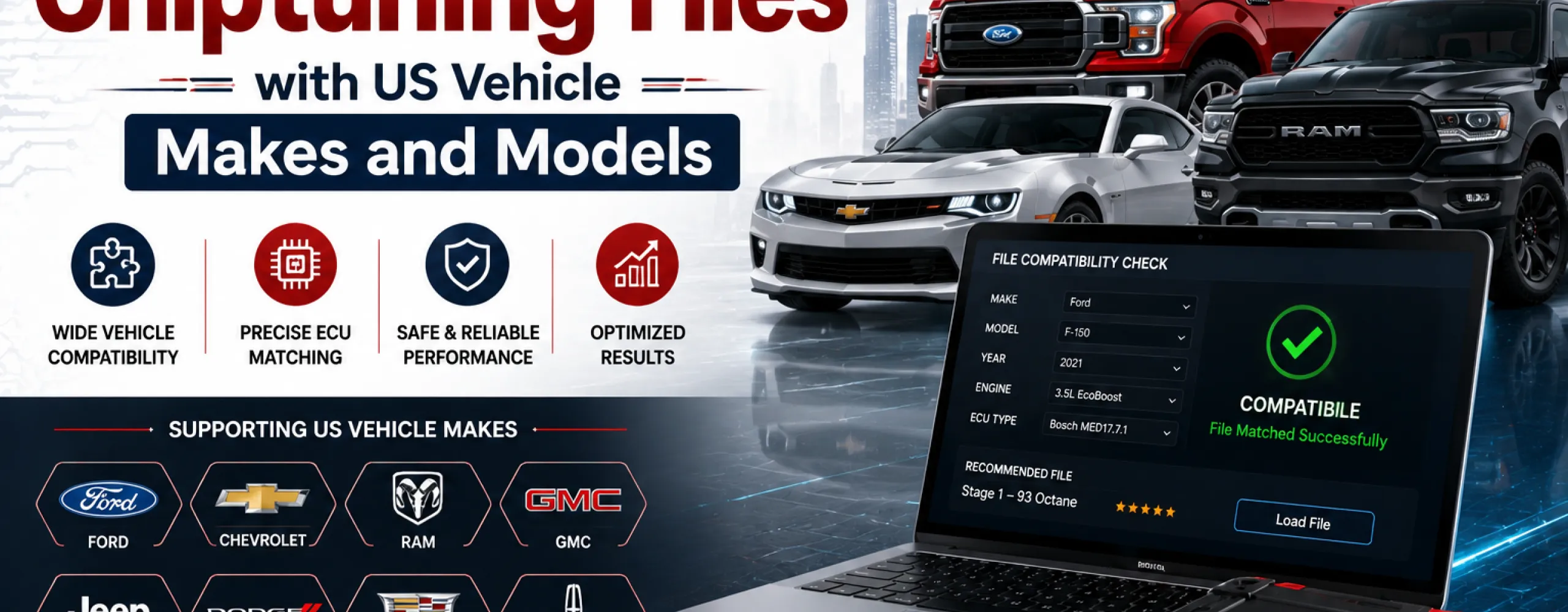 Compatibility of Chiptuning Files with US Vehicle Makes and Models